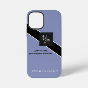 Geschäftsnotizbuch mit individuellem Firmenlogo iPhone 12 Mini Hülle