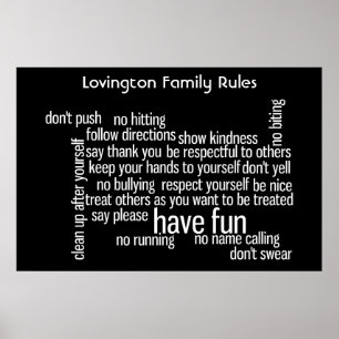 Geschäftsordnung des Parlaments Poster