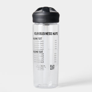 Geschäftsservice-Produkte Preisliste Menükarte  Trinkflasche