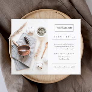 Geschäftsveranstaltung Minimalist Professionelle F Flyer