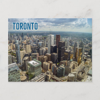 Geschäftszentrum Toronto Postkarte