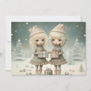 Geschätzte Freundschaft: Ein froher Weihnachtswuns Feiertagskarte
