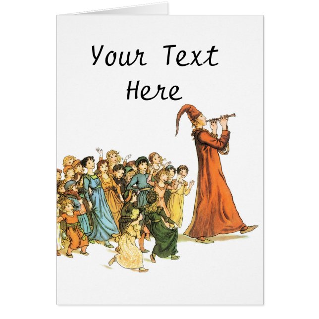 Gescheckte Pfeifer-Illustration durch Kate (Vorne)