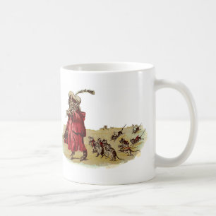 Gescheckte Pfeifer-Katzen-führende Ratten Tasse