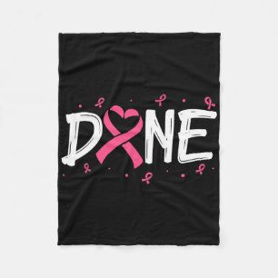 Geschehen am letzten Tag der Bestrahlung Chemo Bru Fleecedecke