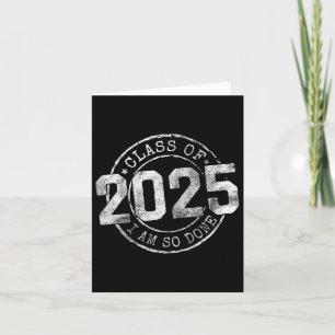 Geschehen zu Cl von 2025 Senior 2025 Abschluss 25 Karte