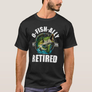 Geschenk an Fischer im Ruhestand T-Shirt