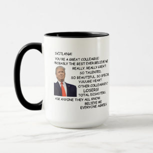 Geschenk an Trump, Trump, Trump Tasse