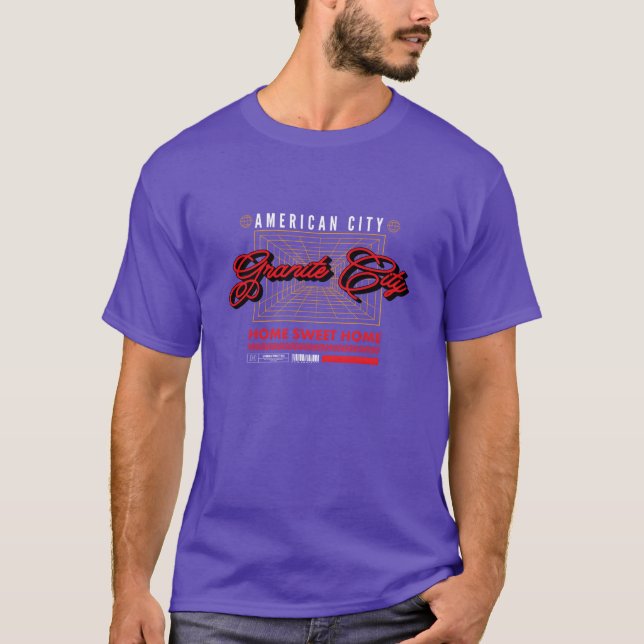 Geschenk aus Granitstadt T-Shirt (Vorderseite)
