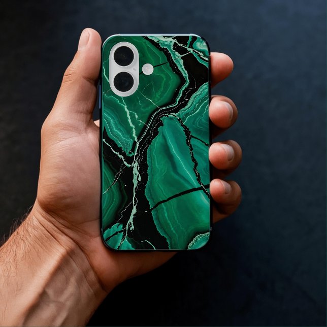 Geschenk aus grünem Marmor Case-Mate iPhone Hülle (Von Creator hochgeladen)