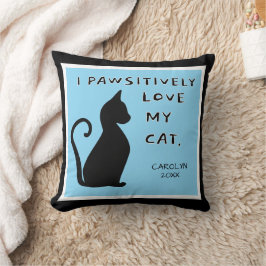 Geschenk! Cat Lover's niedliches Cutom Throw Kisse Kissen