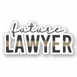 Geschenk der Anwaltsanwaltsschule Aufkleber