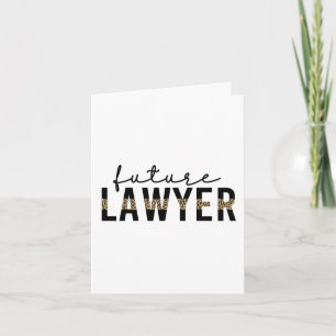 Geschenk der Anwaltsanwaltsschule Karte