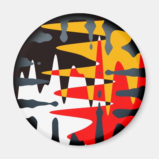 Geschenk der ersten Nationen Spirituelle Native Ar Magnet (Vorne)