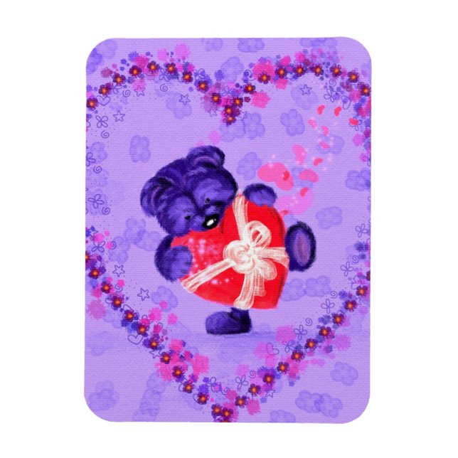 Geschenk der Liebe - Für Dich Magnet (Vertikal)