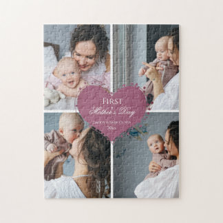 Geschenk der niedlichen Mutter | FotoCollage Puzzle