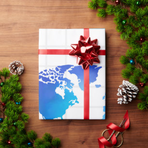 Geschenk der Reise Geschenkpapier