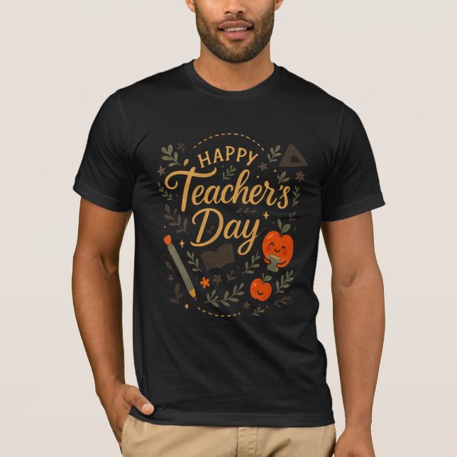 Geschenk des Adorable Teacher's Day: Einzigartig & T-Shirt (Vorderseite)