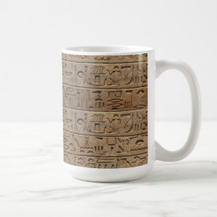Geschenk des ägyptischen Hieroglyphen-Designers Tasse