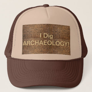 Geschenk des ägyptischen Hieroglyphen-Designers Truckerkappe