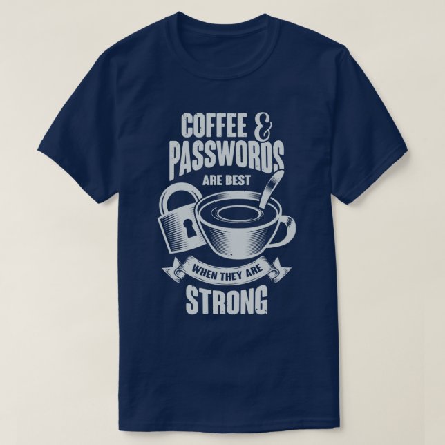 Geschenk des Analytikers für die Cybersicherheit T-Shirt (Design vorne)