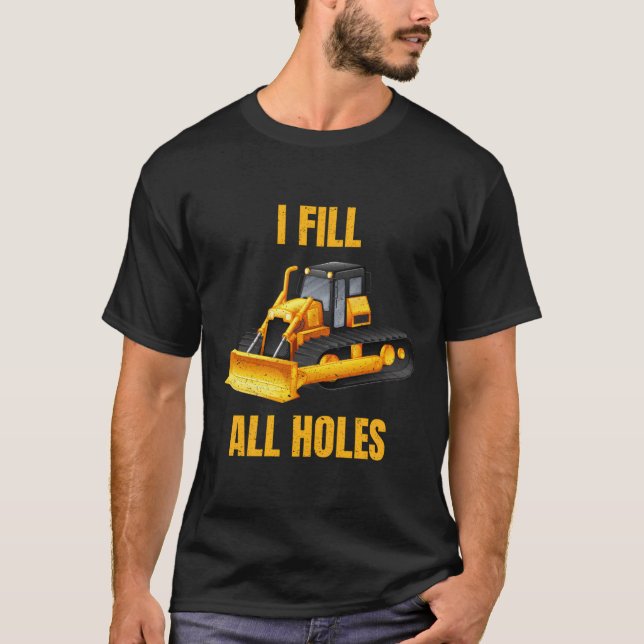 Geschenk des Baggermeisters T-Shirt (Vorderseite)