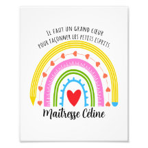 Geschenk des benutzerdefinierten Lehrers, Danke, L