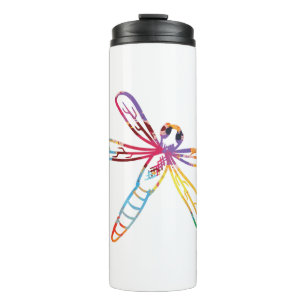 Geschenk des Dragonfly-Grafikers Thermosbecher