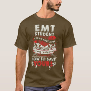 Geschenk des EMT-Studenten für einen medizinischen T-Shirt