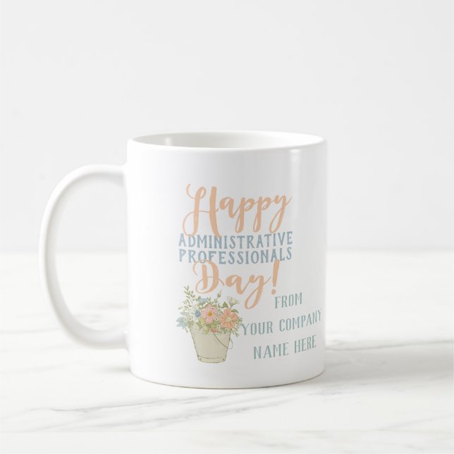 Geschenk des glücklichen Verwaltungsfachmannes Kaffeetasse (Links)
