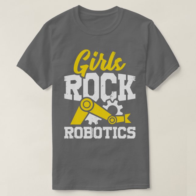 Geschenk des Ingenieurs Robotik T-Shirt (Design vorne)