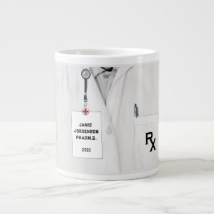 Geschenk des Kreativen Apothekers Abschluss Jumbo-Tasse