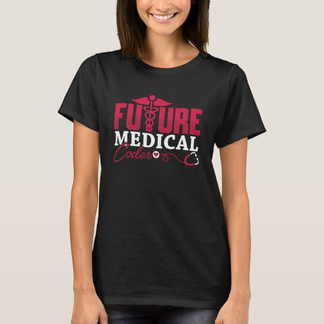 Geschenk des künftigen ICD-Programmierers für medi T-Shirt (Vorderseite)
