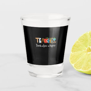 Geschenk des Lehrers Schnapsglas