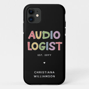 Geschenk des personalisierten Audiologen Audiology Case-Mate iPhone Hülle