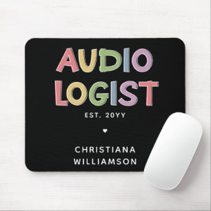 Geschenk des personalisierten Audiologen Audiology Mousepad