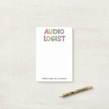 Geschenk des personalisierten Audiologen Audiology
