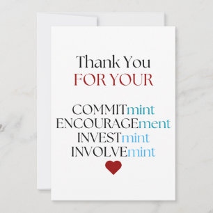 Geschenk des personalisierten Lehrers, Geschenk de Feiertagskarte