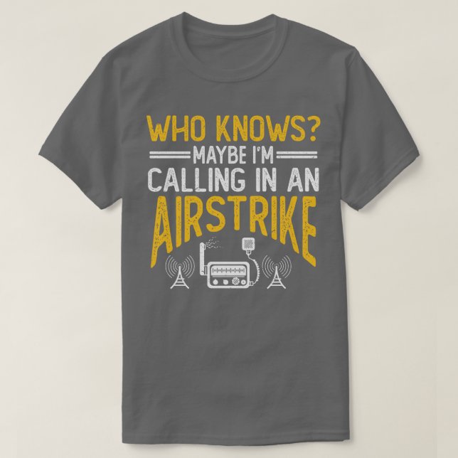 Geschenk des Radio Ham Amateur Radio Operator mit  T-Shirt (Design vorne)