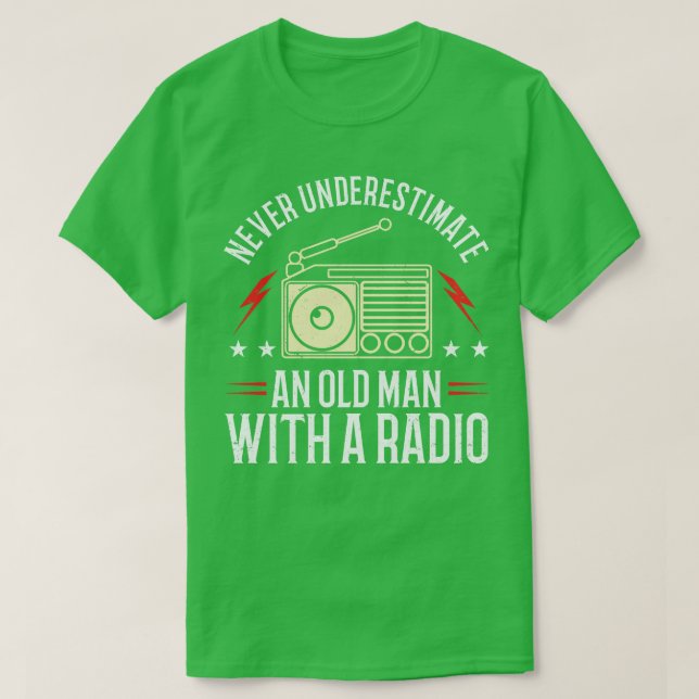 Geschenk des Radio Ham Amateur Radio Operator mit  T-Shirt (Design vorne)