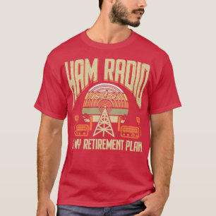 Geschenk des Radio Ham Amateur Radio Operator mit T-Shirt