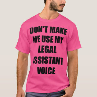 Geschenk des Rechtsbeistands für Arbeitnehmer - Fu T-Shirt