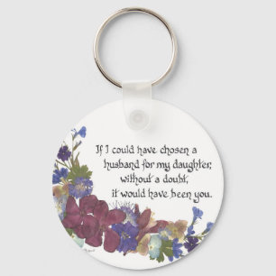 Geschenk des Schwiegers Schlüsselanhänger