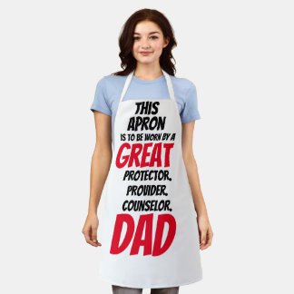 Geschenk des Vaters Schürze