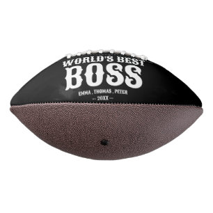 Geschenk des Weltboss-Tages Football