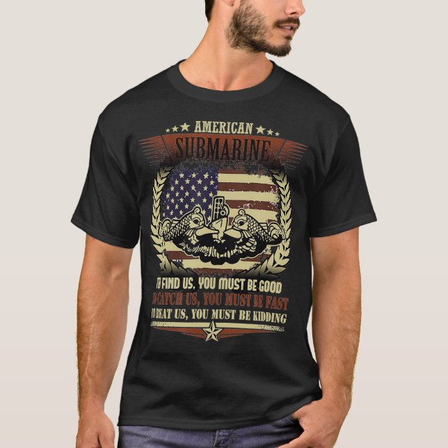 Geschenk eines Veteranen an das U-Boot der USA T-Shirt (Vorderseite)
