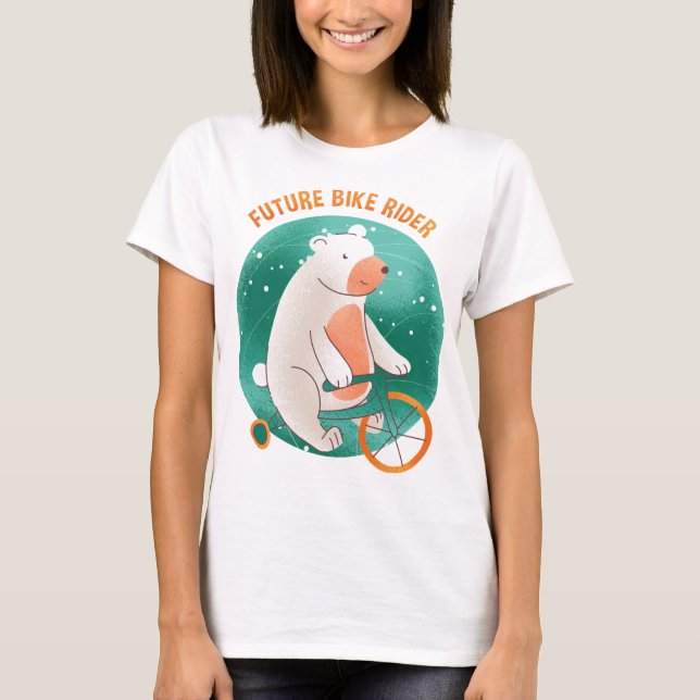 Geschenk-Eisbär T-Shirt (Vorderseite)
