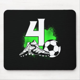 Geschenk für 4-jährige Jungen zum 4. Geburtstag Bd Mousepad