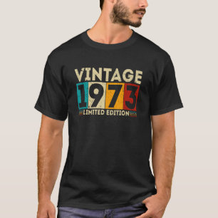 Geschenk für 50-Jährigen Retro 1973  50. Geburtsta T-Shirt