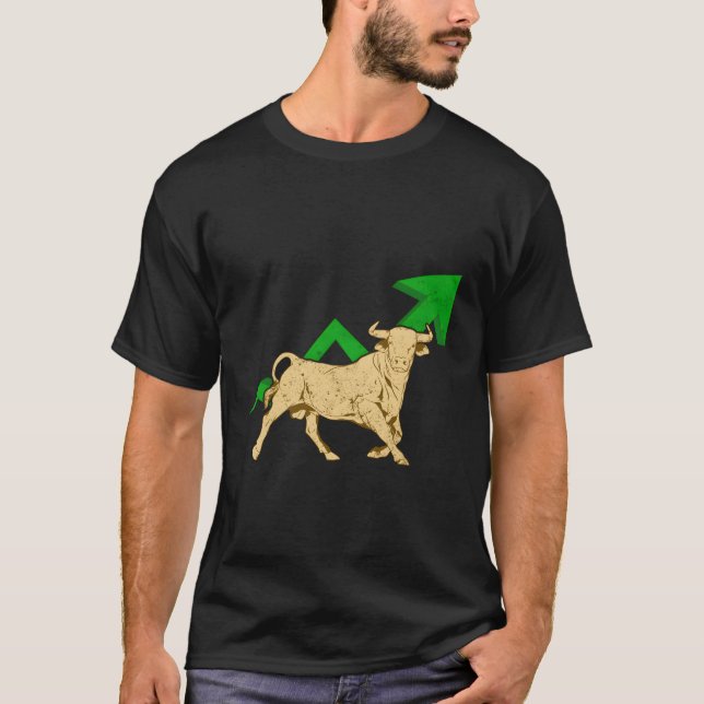 Geschenk für Anleger an Wertpapierhändler T-Shirt (Vorderseite)